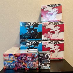 Sealed Pokemon Booster Bundles & ETBs 