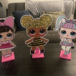 LOL SURPRISE BIRTHDAY STANDS - $10 Each