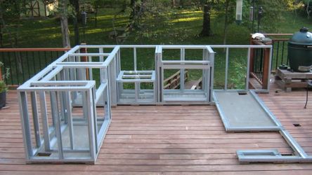 Outdoor Kitchen/ Metal Framer.