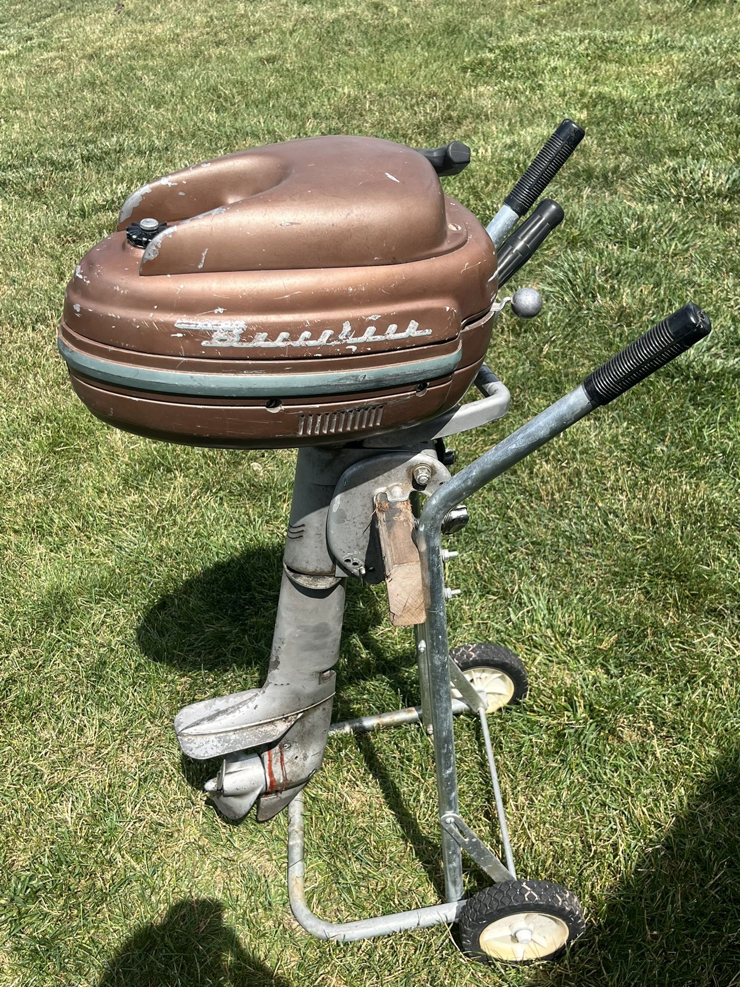 Vintage Outboard Motor 5HP Buccaneer Motor Model 5S11B