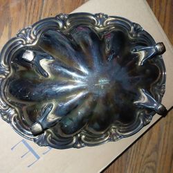 Vintage 1953 Reed & Barton Silver Company Candy Dish