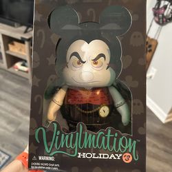 Disney Vinylmation Holiday #3 Dracula Mickey Mouse 9" Figure LE 1000 Halloween