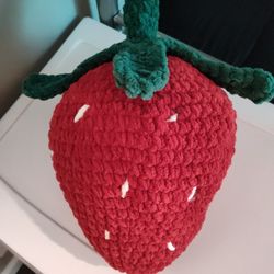 Giant Strawberry Plush 