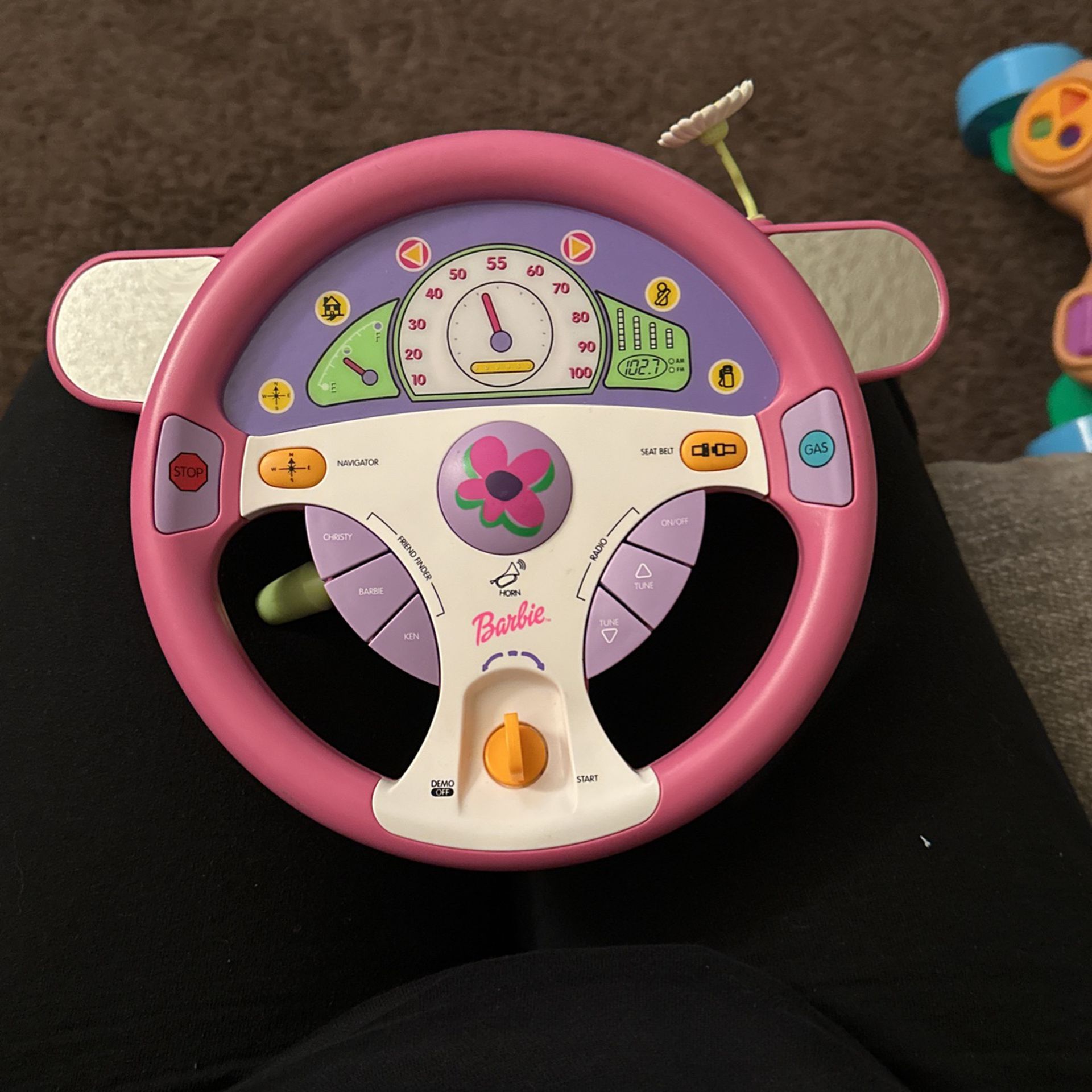 Barbie Drive With Me Steering Wheel
