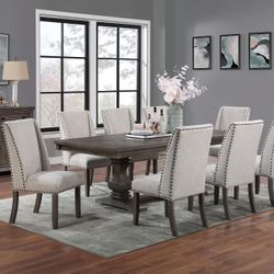 Dining Table With 8 Chairs