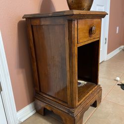 Solid Wood Accent Table