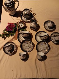 1950's VINTAGE MORIAGE DRAGONWARE 10PC