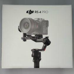 DJI RS 4 Pro 3-Axis Gimbal Stabilizer – Mint Condition w/ Original Box