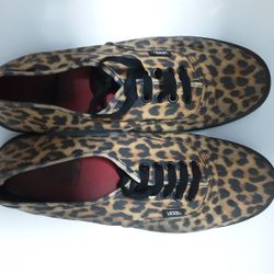 Vans Leopard Print Sneakers