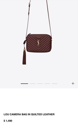 YSL Lou Quilted Camera Bag 