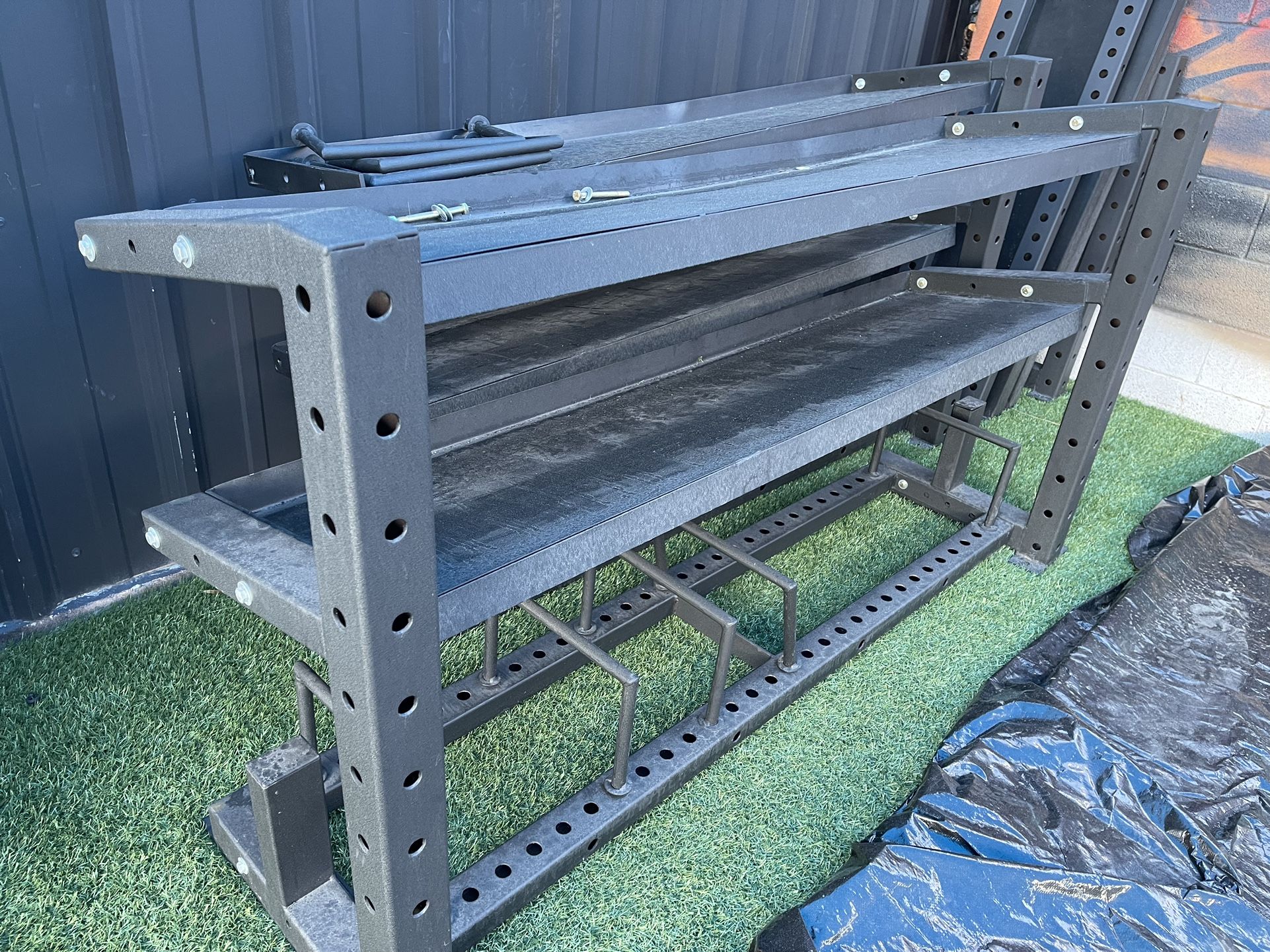 3 TIER EQUIPMENT RACK🔹DUMBBELL RACK🔹SPORTS FITNESS GYM EQUIPMENT