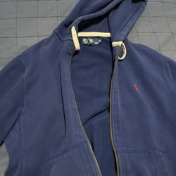 Ralph Lauren Polo Zip Up Hoodie Sz M