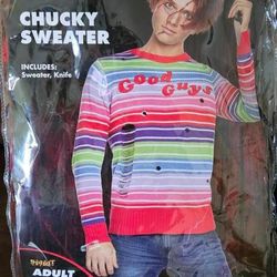 Chucky  Sweeter Comes With A Plastic Knife Size Small 