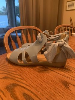 10 1/2 W Sandals Blue