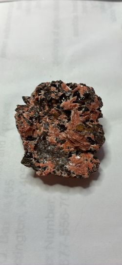 Peach Barite