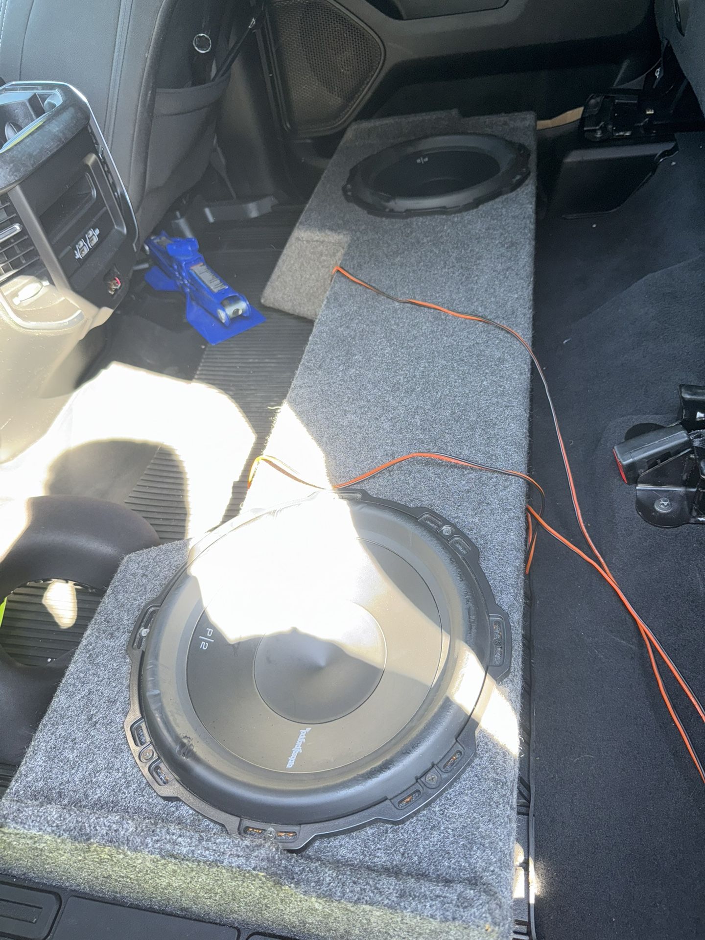 Subwoofer, Box And Amp