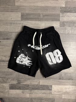 Hellstar Studios Shorts Black Graphic