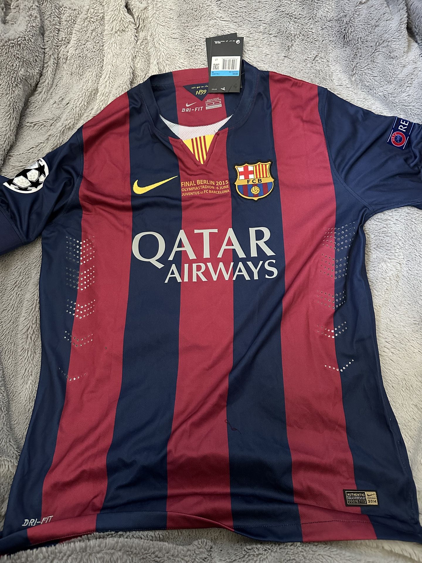 Barcelona Jersey Size Large