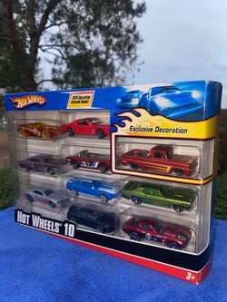 Hot Wheels 10 Pack Sealed Custom 62 Chevy Hard To Find