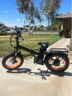 ⚡ Fast Folding Electric Bike – 48V – 2,586 Miles  – $700 OBO