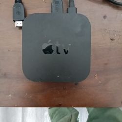 Apple TV  With Remote