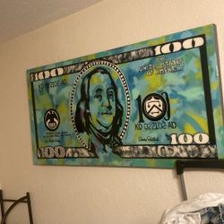 Hundred Dollar Bill picture Art 