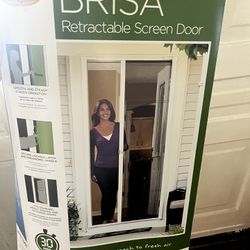 Brisa Retractable Screen Door