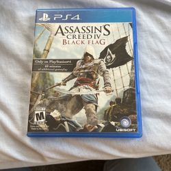 PS4 Assasins Creed Black Flag