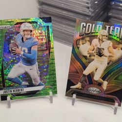 Justin Herbert Football Cards Chargers