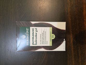 Permanent black 3n haircolor gel hairdye