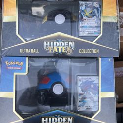 Pokemon Hidden Fates Ultra Ball Great Ball Collection