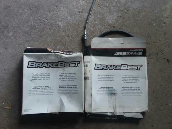 96 3/4 ton GMC or Chevy emergency brake cables