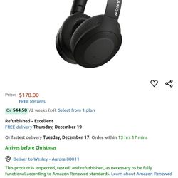 Sony WH-H910N Noise Cancelling Headphones