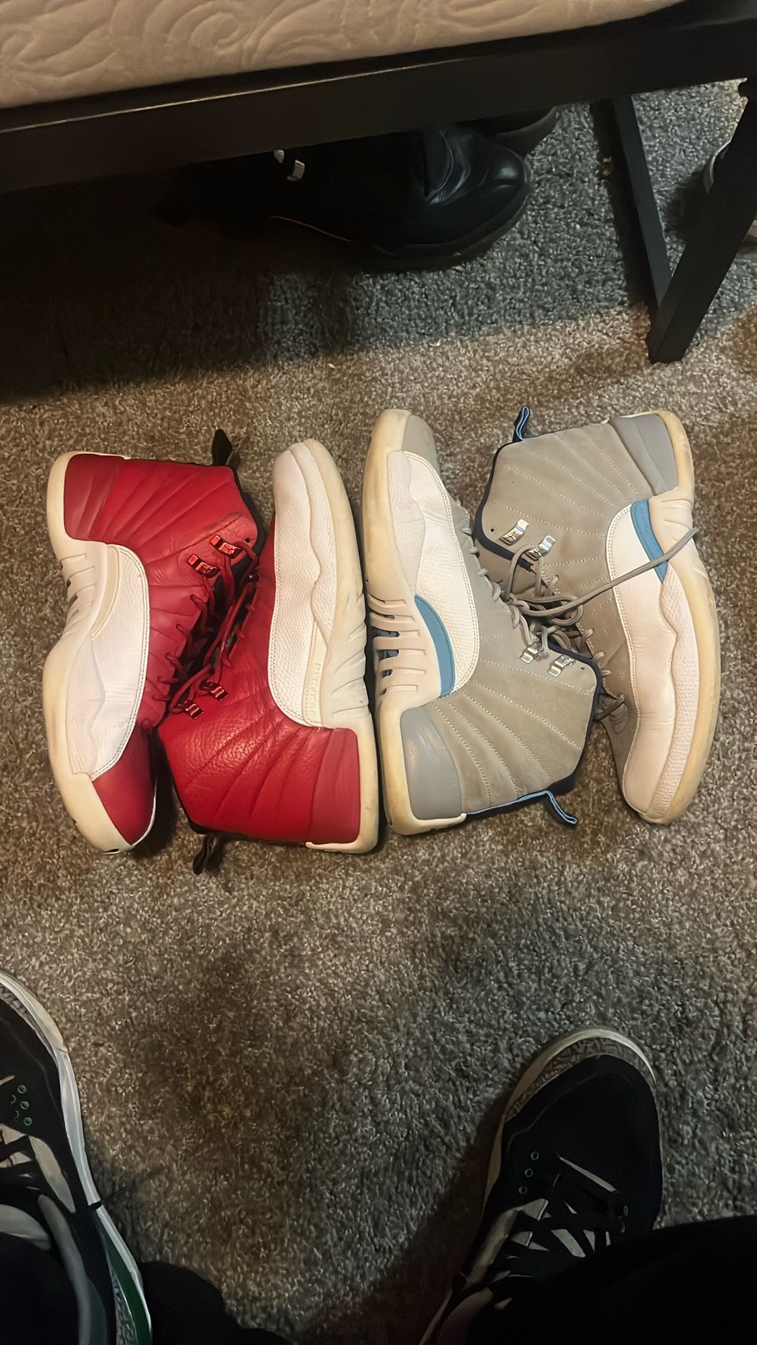Jordan 12s 2 Pairs