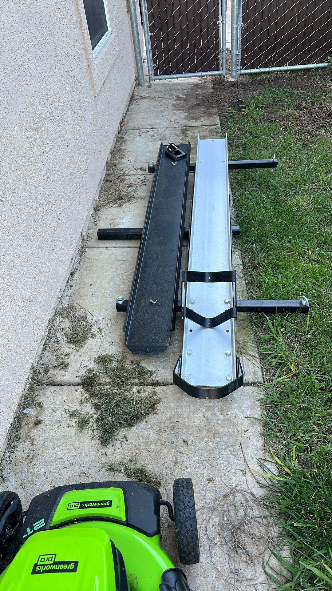 Steel Motorcycle Carrier With Ramp 
