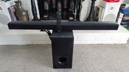 Sony subwoofer and sound bar with remote