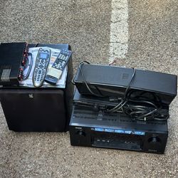 Denon Receiver & Sunfire Subwoofer
