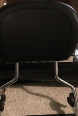 Motorcylce Back Rest with Pad.