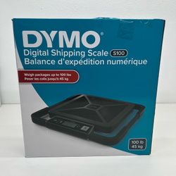 DYMO S100 Digital USB Shipping Scale, 100-Pound Capacity, Heavy Duty - for Weighing Large Mail, Packages
