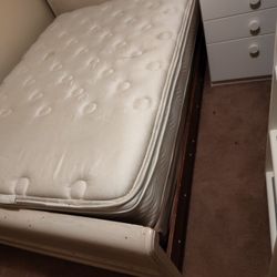 Queen Bed Frame And Mattress 
