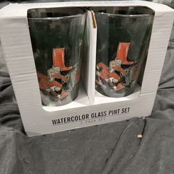 New Miami Hurricanes glassware
