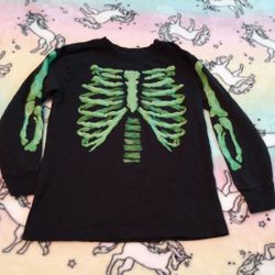 Boys Long Sleeve Shirt Size Small 6/7 Halloween 🎃 