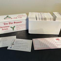 ‘Tis The Season Christmas/Holiday Trivia Game
