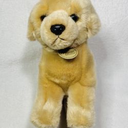 8” Aurora Miyoni Yellow Labrador Plush Realistic Puppy Plush