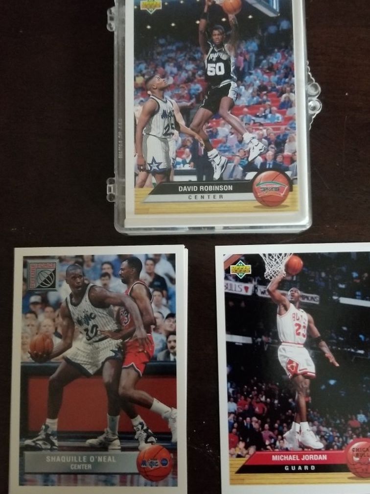 1993 Upper Deck ( McDonald's) Basketball Complete 50 Card Set.