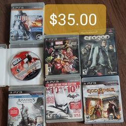 Ps3 &2 Games