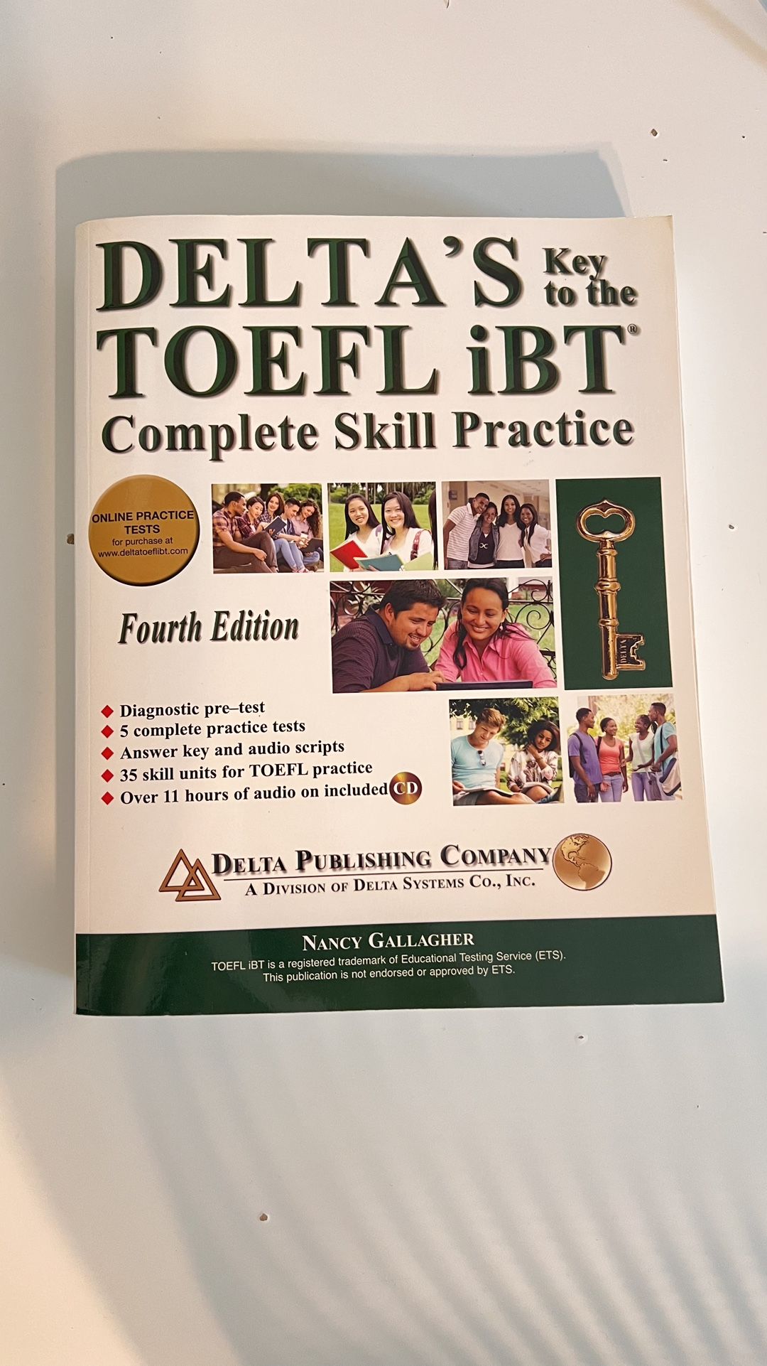TOEFL iBT Complete Skill Practice Book (4th Edition) – Like New! Audio Included