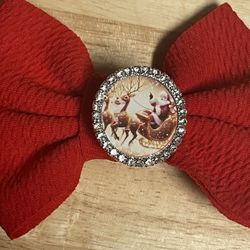 Santa Hair Bow
