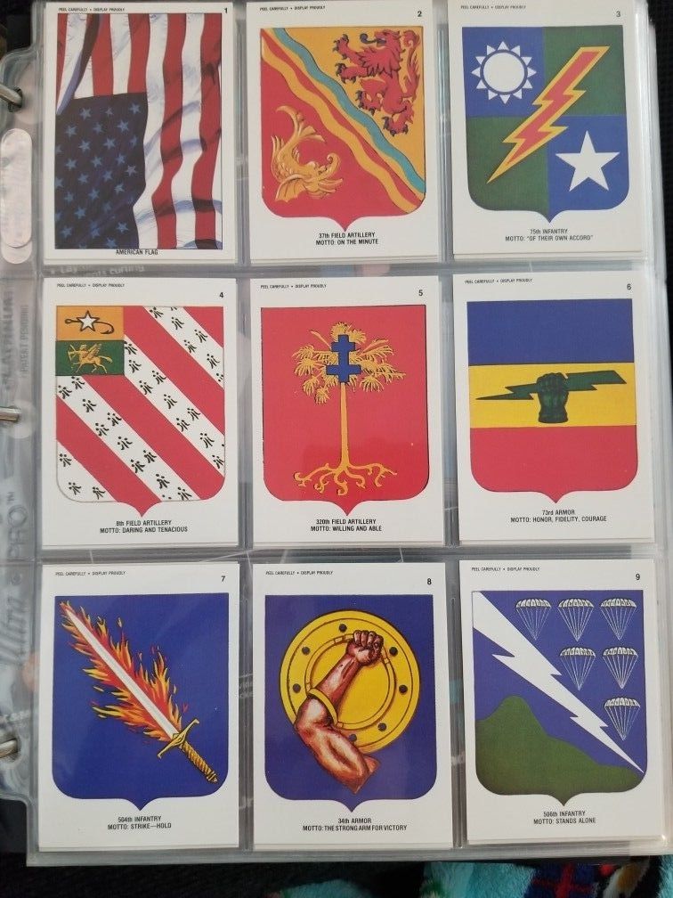 Desert Storm Stickers 1-33