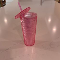 Bedazzled Pink Water Bottle